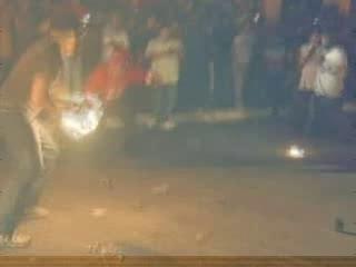 Fireball-throwing festival in El Salvador